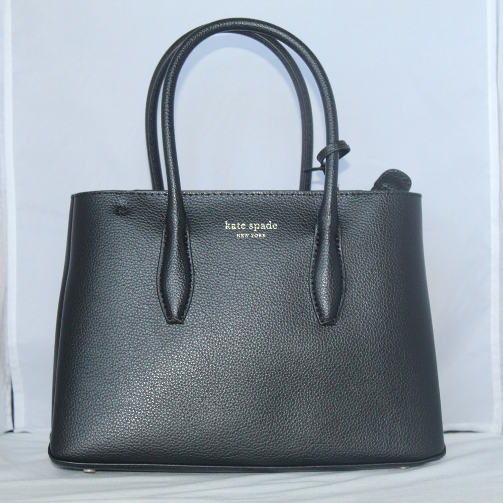 KATE SPADE Eva Small Top Zip Satchel Black
